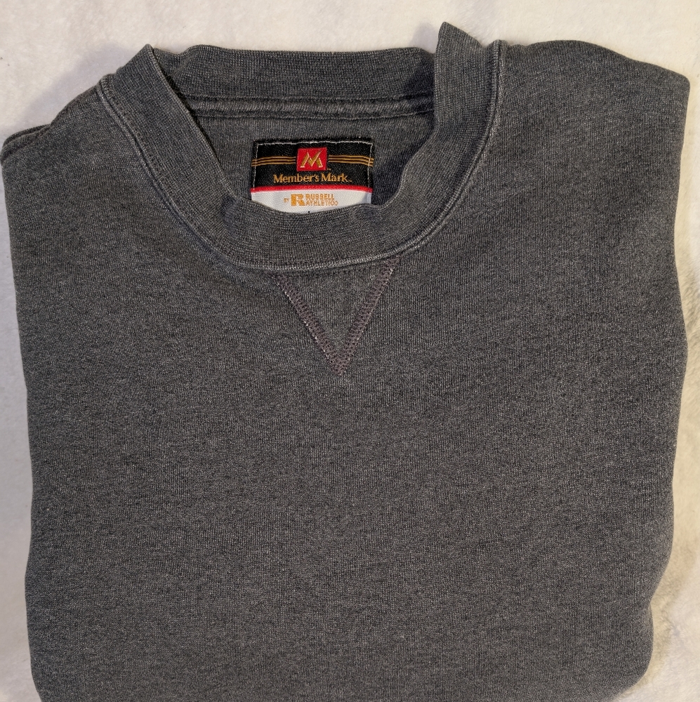 Vintage Member's Mark By Russell Athletic Dark Great Sweatshirt Men's Size Large